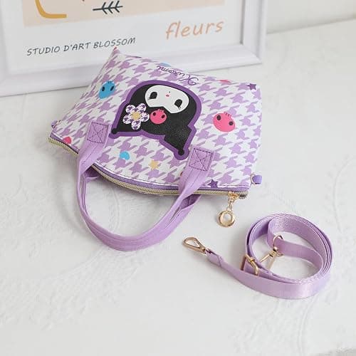 TradWloth Cute Mini Purse Crossbody, Soft PU Leather Messenger Shoulder Bag Cartoon Handbag, 2Pcs thumbnail 2