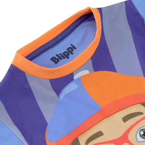 Blippi Pajamas | Long Sleeve Boys Pjs | Kids Pajama Set | Boys' Sleepwear thumbnail 4