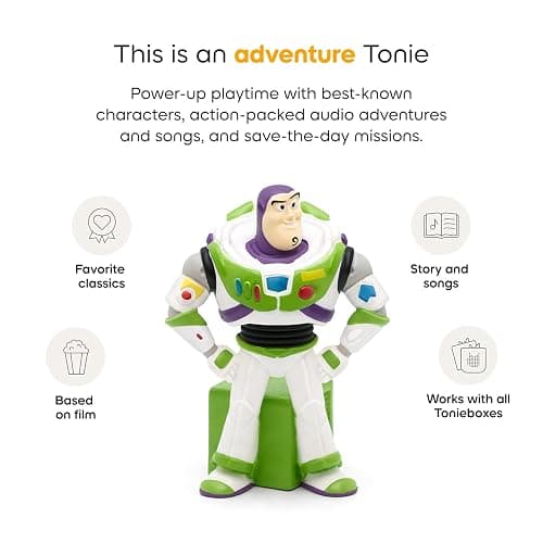 Tonies Buzz Lightyear Audio Toy Figurine from Disney's Toy Story 2 thumbnail 4