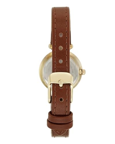 Anne Klein Women's Leather Strap Watch thumbnail 2