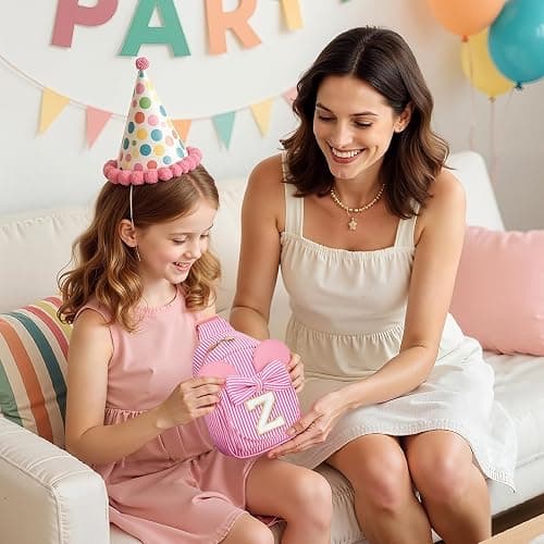 mibasies Initial Sling Bag for Girls, 4 Year Old Girl Birthday Gifts, Letter Z thumbnail 5