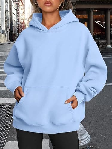 Trendy Queen Womens Oversized Hoodies Fleece Sweatshirts Fall Fashion Pullover Sweaters Winter Clothes thumbnail 6