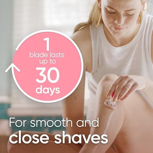 Gillette Venus Mini On The Go Women's Razor Handle with 3 ComfortGlide White Tea Scent Blade Refills + 1 Travel Case thumbnail 3
