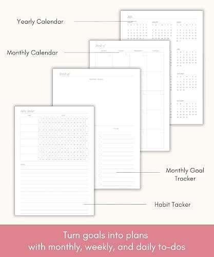 Lamare Academic Planner 2025-2026 College Essentials – Undated Weekly College Student Planner 2025-2026 for Homeschool, High School, College & Nursing Students thumbnail 4