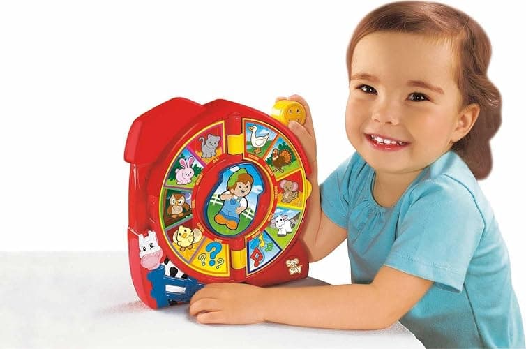 Fisher-Price Little People Toddler Toy See ‘n Say The Farmer Says, Learning Game with Music & Sounds for Kids Ages 18+ Months (Amazon Exclusive) thumbnail 2