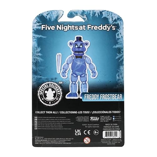 five nights at Freddy's Articulated Freddy Frostbear Action Figure, 5 Inch thumbnail 5