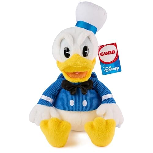 GUND Disney Official Donald Duck Classic Plush, Mickey and Friends, Deluxe Collector Stuffed Animal for Ages 1 and Up, Blue/White, 14” - Image 1