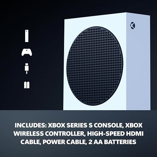 Xbox Series S - All Digital Gaming Console - 512GB SSD - Includes Xbox Wireless Controller - 120FPS - Robot White thumbnail 4