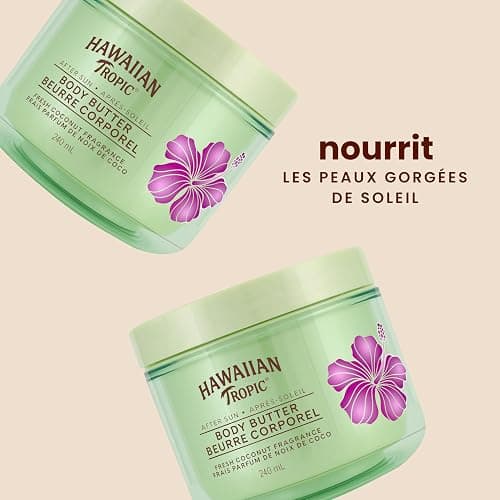 Hawaiian Tropic After Sun Body Butter with Coconut Oil, 240mL, Lotion, Moisturizing Body Lotion, Moisturizer, Coconut Body Butter, Care,Skin Care, 240mL thumbnail 12