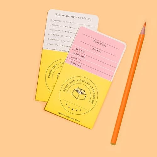 Knock Knock Kids Library Kit: 20 Card Catalog Checkout Cards, Bookplates, Date Stamp & Inkpad, 11117 thumbnail 5