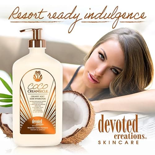 Devoted Creations Coco Creamsicle - Ultra Hydrating Creamy Soft Skin Hydrator Luxurious Whipped Body Moisturizer thumbnail 3
