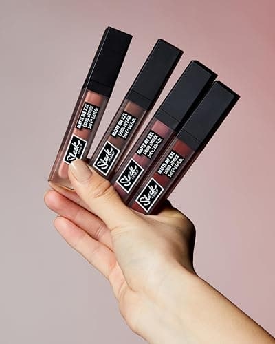 Sleek MakeUP Matte Me XXL Liquid Lipstick, High Impact Colour, Longlasting and Transfer Proof, Sweet like Chocolate, 5ml thumbnail 3