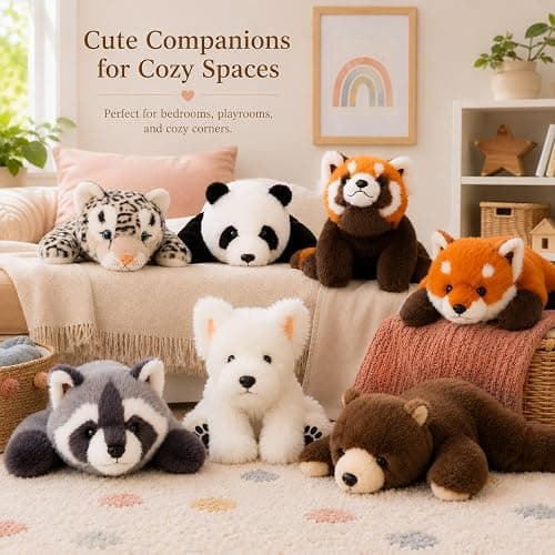 Lightly Weighted Stuffed Animals Westie Dog Plush 12" for Kids & Adults | Ultra Soft Huggable Fell,Cozy Comfort Companion,Cute Room Decor,Ideal Gifts for Birthdays Holidays Christmas thumbnail 9