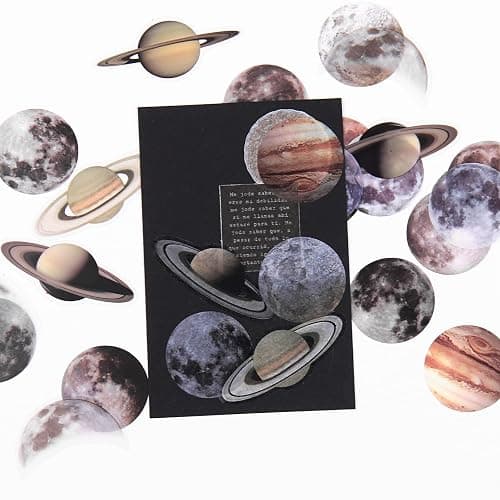 NOGAMOGA Nature Themed Transparent Pre-Cut Stickers for Scrapbooking, Pack of 240, Flora and Fauna Vintage Aesthetic Decorative Decals for Journaling Photo Album Collage Card Making Crafts thumbnail 5