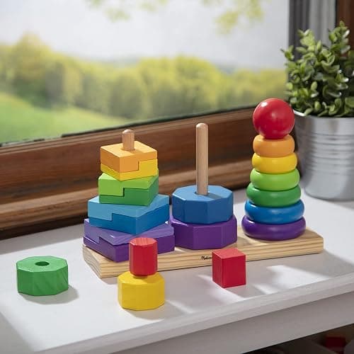 Geometric Stacker by Melissa & Doug thumbnail 9