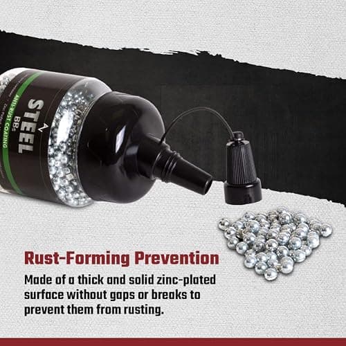 Air Venturi Steel BBS, 177 Cal, 5.1 Grains, Zinc-Plated, 2,500ct,Chrome thumbnail 4
