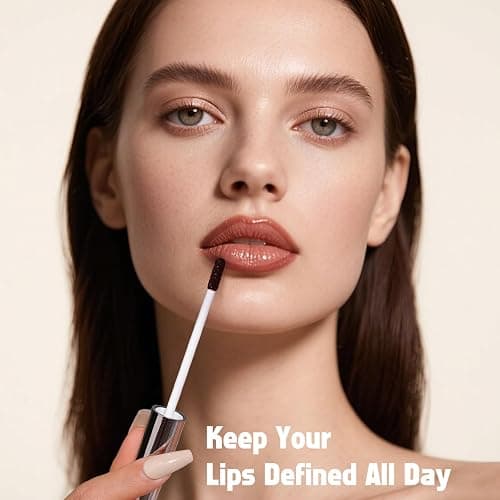 KIMUSE Lip Stain, Long Lasting Lip Stain Peel Off, Waterproof Peel Off Lip Liner Stain, Transfer-Proof Lip Tint Stain, Highly Pigmented Color, Matte Finish thumbnail 6