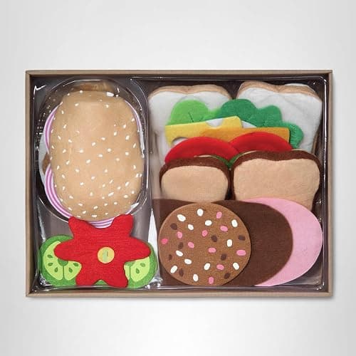 Melissa & Doug Felt Food Sandwich Set, 1 EA thumbnail 9