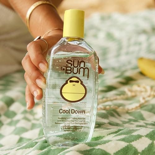 Sun Bum Cool Down Aloe Vera Gel - Vegan After Sun Care to Soothe and Hydrate Sunburn - 8 oz thumbnail 3