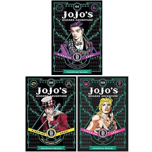 Jojos Bizarre Adventure Part 1: Phantom Blood Vol 1-3 Books Collection Set thumbnail 2