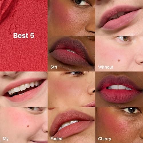 fwee Blurry Pudding Pot + Keychain SET | Airbrushed Blush & Lip, Buildable Pigment, Long-lasting, Lightweight, Easy to Blend, Natural Soft Matte Finish Makeup – Film (Rosy Mauve) | 0.17 oz thumbnail 8