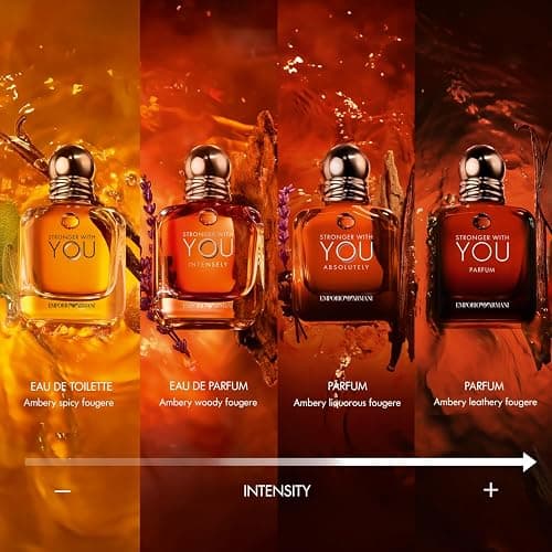 Armani beauty - Stronger With You Absolutely - Parfum - Cologne for Men - Spicy Ambery Gourmand Men’s Fragrance – Rum Accord, Cedarwood, Lavendar & Vanilla Notes thumbnail 2