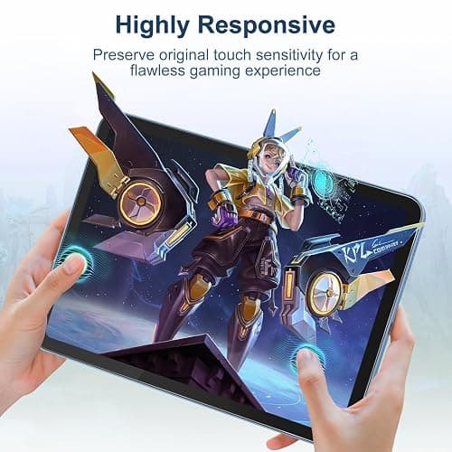 GOZOPO 360° Privacy Screen Protector for iPad A16 11th /10th Generation 10.9" (2025/2022) - Tempered Glass, Anti-Spy Private Filter & Blue Light, Bubble-Free, Face ID & Apple Pencil Compatible thumbnail 7