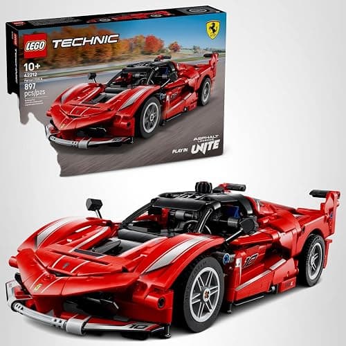 LEGO Technic Ferrari FXX K Toy Car - Building Toy for Girls & Boys, Ages 10+ - Cool Birthday Gift for Kids - Race Car Model for Play & Display - 42212 thumbnail 7
