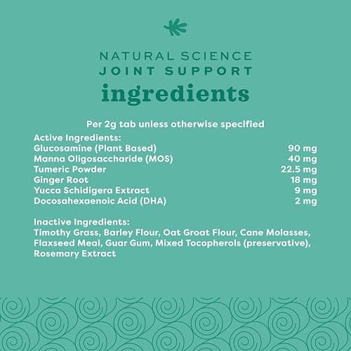 Oxbow Natural Science Joint Support, Anti Inflammatory Supplement for Rabbit & Guinea Pig, Oxbow Timothy Hay, Made with Glucosamine, Turmeric, & Yucca, Made in USA, 4.2 oz Bag thumbnail 7