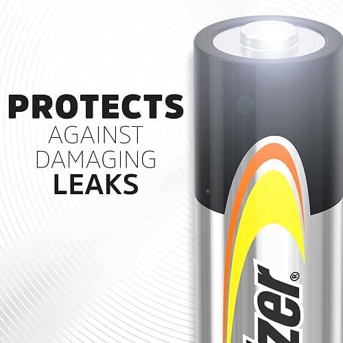 Energizer AA Batteries Alkaline Power, 20 Count Alkaline Double A Battery Pack thumbnail 2