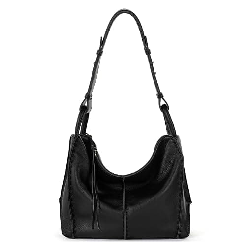 The Sak Los Feliz Hobo Purse - Premium Large Leather Women's Handbag for Everyday & Travel - Durable Purse With Zipper Pocket thumbnail 7