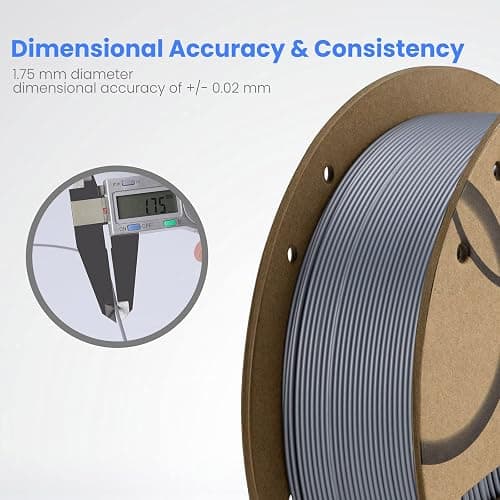ELEGOO PLA Filament 1.75mm Pink 1KG,3D Printer Filament Dimensional Accuracy +/- 0.02mm,1kg Cardboard Spool(2.2lbs) 3D Printing Filament Fits for Most FDM 3D Printers thumbnail 3