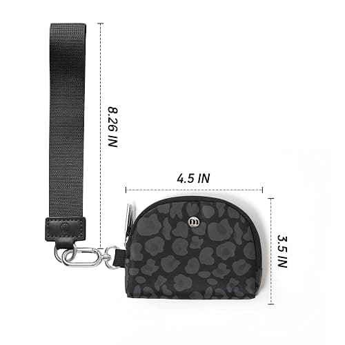 Mum's Memory Mini Zip Around Wristlet Wallets for Women -KeyChain Wallet with Detachable Dual Pouch Wristlet -Key Chain Coin Purse Small Wallets thumbnail 2