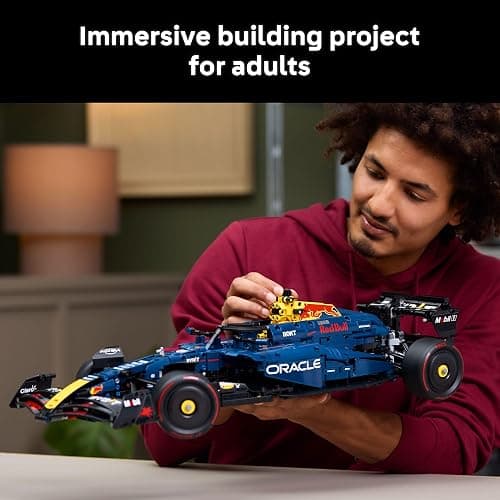 LEGO Technic Oracle Red Bull Racing RB20 F1 Race Car Model Kit - Building Set for Adults, Ages 18+ with Realistic Features - Gift for Birthdays - 42206 thumbnail 3