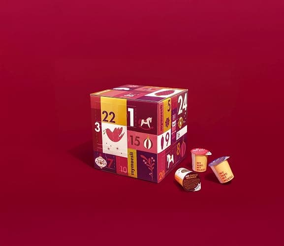 mymuesli Müsli Adventskalender 2025-24x verschiedene Bio-Müslis im 2go-Portionsbecher - Für das gesunde Frühstück in Bio-Qualität & ohne Palmöl - Geschenk für Frauen, Männer und Familien thumbnail 7