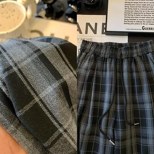 Grunge Lounge Vintage Clothes Goth Emo Clothes Plaid Pants thumbnail 6