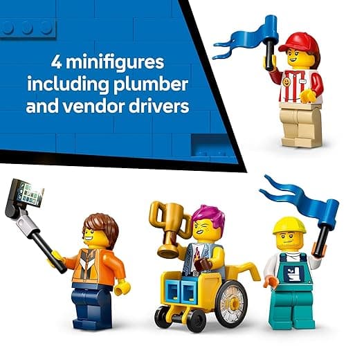 LEGO City No Limits: Race Car Ramp Track Toy - Building Toy for Kids, Boys and Girls, Ages 6+ - Soap Box Car Ramp for Racing with 2 Cars, 4 Minifigures, and Buildable Ramp - Gift Idea - 60460 thumbnail 6