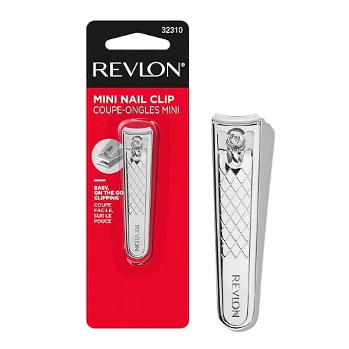 Revlon Compact Nail Clipper, Small Mini Design - Image 1