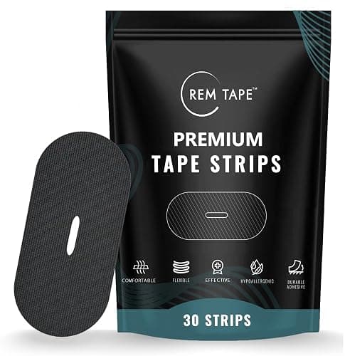 REM Tape™ (Vented - 30) - Scent & Residue Free. Hypoallergenic & Safe. Strong Hold, Easy Removal. One Month Supply! - Image 1