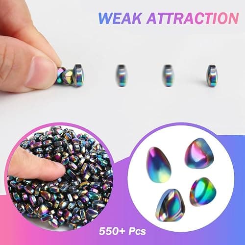 1100pcs Desk Fidget Toys for Adults, Stress & Anxiety Relief, Sensory Fidget Toys for Office, ADHD, Autism,Ideal Gift (1100Pcs Colorful) thumbnail 7
