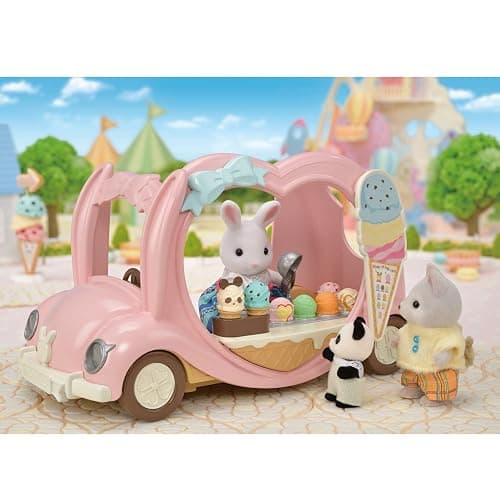Calico Critters Ice Cream Van, Toy Vehicle for Dolls thumbnail 8