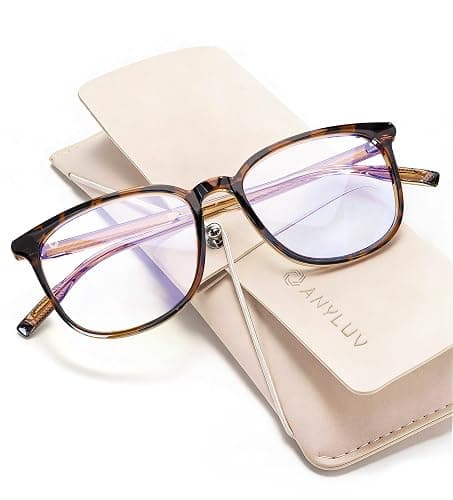 ANYLUV Blue Light Glasses for Woman Men, Womens Blue Light Blocking Glasses Computer Glasses Anti Eyestrain - Image 1
