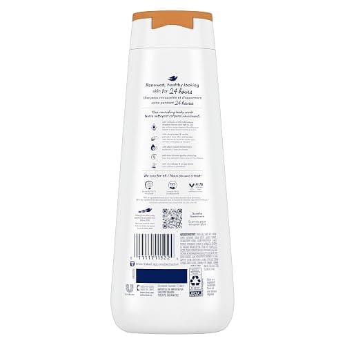 Dove Body Wash 4 Count Pampering Shea Butter & Vanilla for Renewed, Healthy-Looking Skin Gentle Skin Cleanser with 24hr Renewing MicroMoisture 20 oz thumbnail 2
