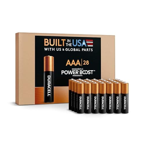 Duracell, Coppertop Aaa Alkaline Batteries with Power Boost Ingredients, Long-Lasting Alkaline in Re-closable Pack for Quick Access and Organized Storage, 28 Count - Image 1