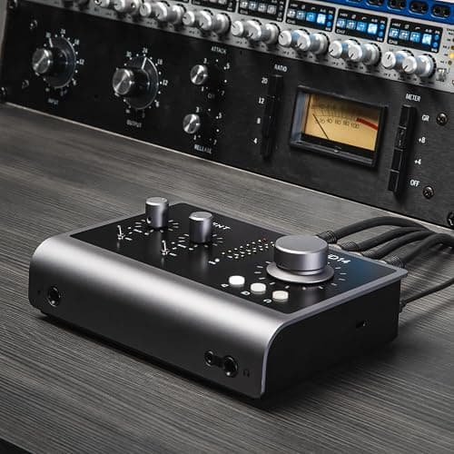 Audient Audiointerface iD14 MKII, 2 Class-A Mikrofonvorverstärkern (High Performance USB-Audiointerface, USB-C Anschluss, Monitor Mix und Monitor Panning Funktion, 2 Kopfhörerausgänge), iD MKII thumbnail 5