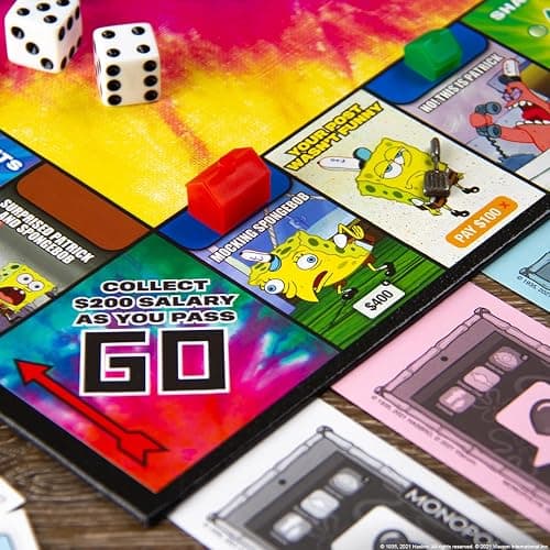 Monopoly Spongebob Squarepants Meme Edition | Based on Nickelodeon Show | Featuring Familiar Memes of Locations, Episodes, and Characters | Officially-Licensed & Collectible Monopoly thumbnail 5