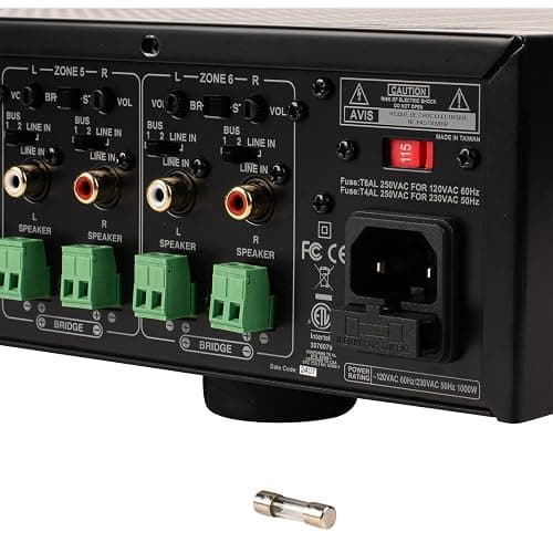 Dayton Audio MA1240a Multi-Zone 12 Channel Amplifier thumbnail 4