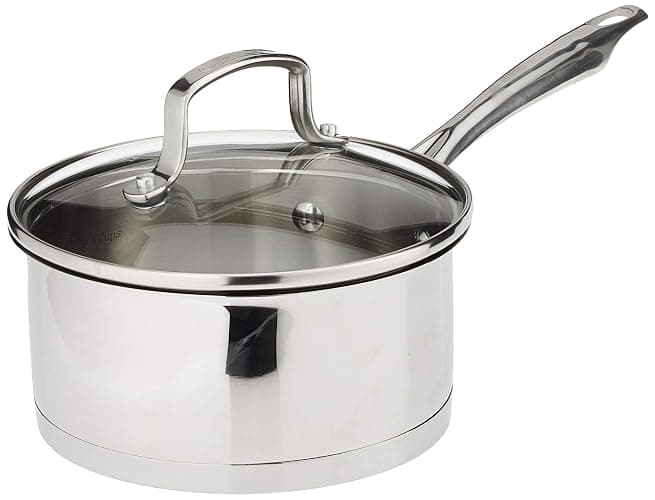 Cuisinart Professional Stainless Saucepan with Cover, 1.5-Quart, Stainless Steel,8919-16 - Image 1