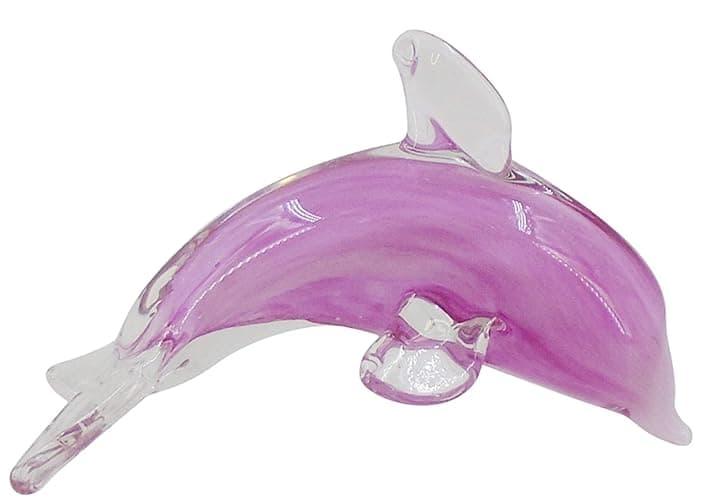 Chesapeake Bay 68584 Glass Pink Dolphin 4.25 Inches - Image 1