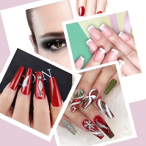Treamlyn 10Pcs Nail Stand for Press on, Fake Acrylic Nail Stand, Nail Display Practice Stands with Magnetic Base, Nail Tip Holders for Salon and Home DIY thumbnail 7